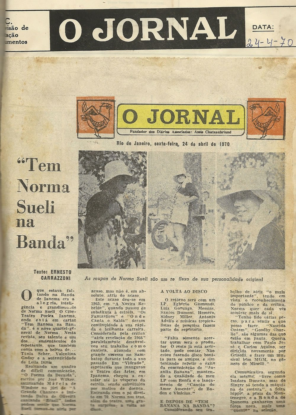 Tem Banana na Banda - Imprensa